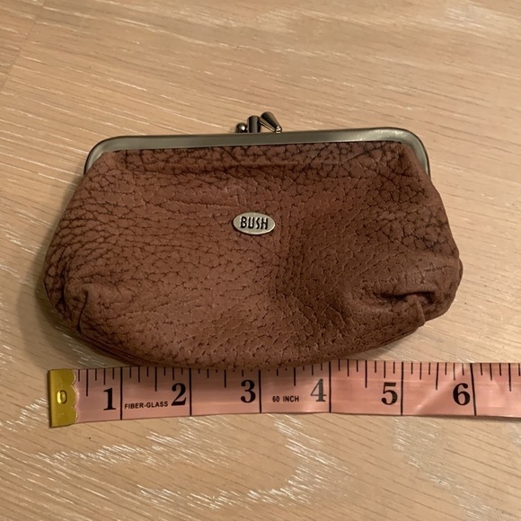 Outback Vintage Genuine Kangaroo Leather Change purse light wear - Picture 6 of 7